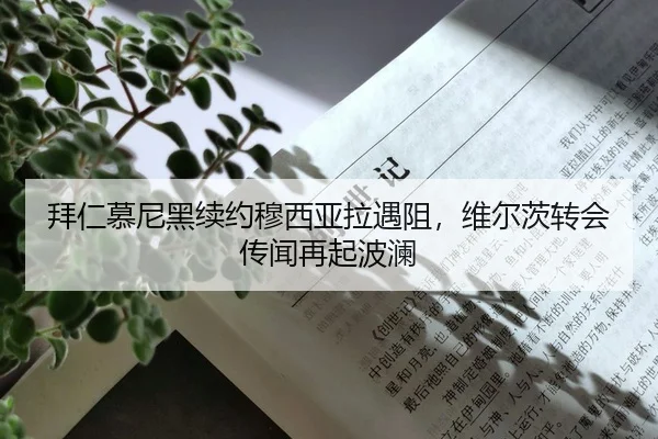 拜仁慕尼黑续约穆西亚拉遇阻，维尔茨转会传闻再起波澜